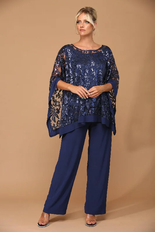 Eva Fashion EV3443 Navy 2XL Sale