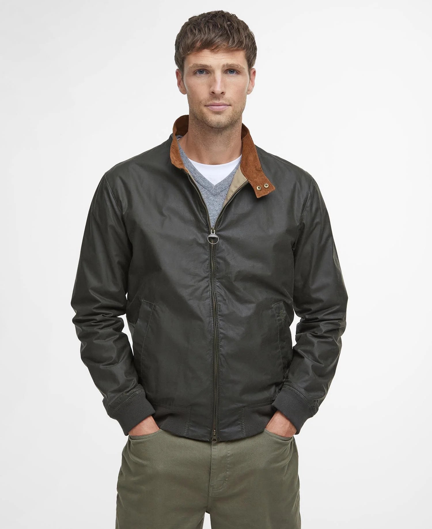 Barbour Lightweight Royston Waxed Cotton Jacket - SALE