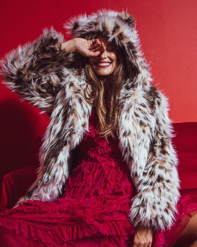 Classic Women's Faux Fur Coat | Lil' Cheetah