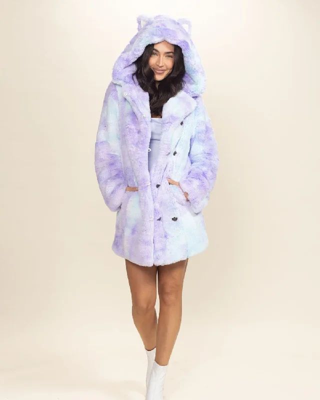 Classic Women's Faux Fur Coat | Mer-Kitty