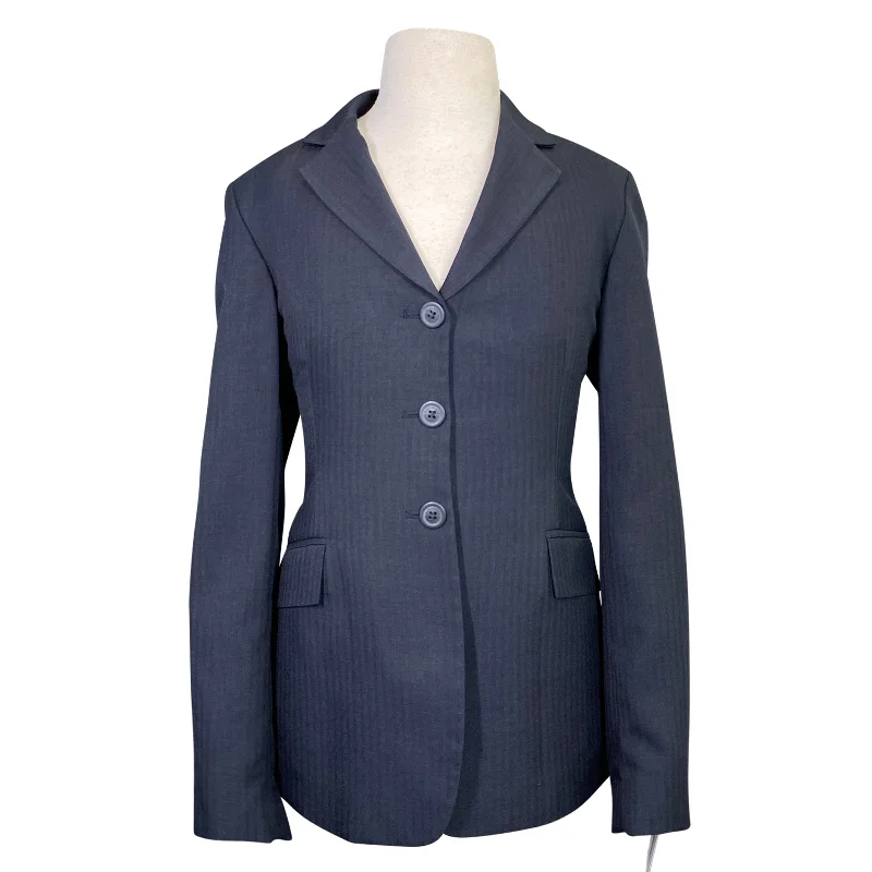 RJ Classics 'Hailey II' Blue Label Show Jacket in Navy Pinstripe - Children's 10R