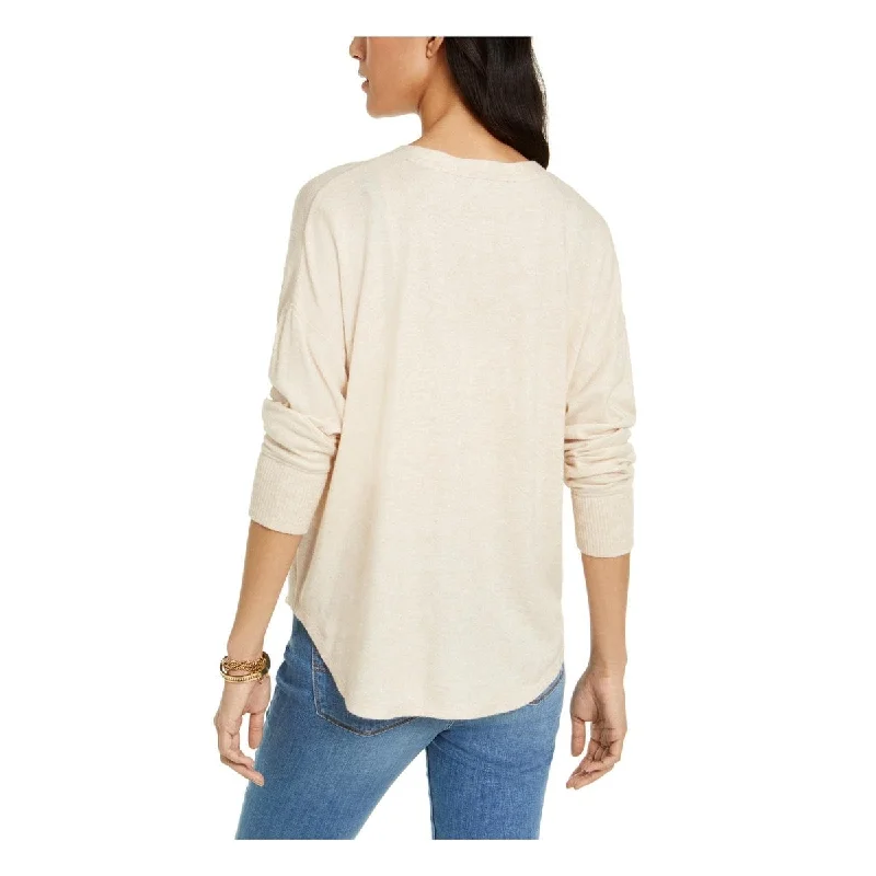 Tommy Hilfiger Women's Sweater Cream Beige Size Xs