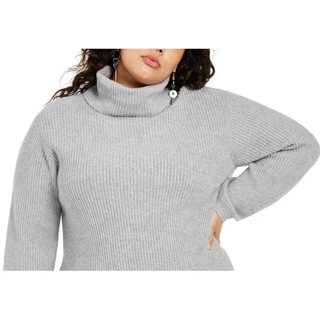 Vince Camuto Women's Turrtleneck Sweater Gray Size 1X