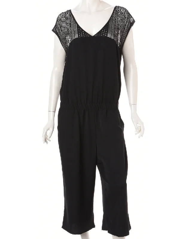 Label Alisha Cropped Jumpsuit