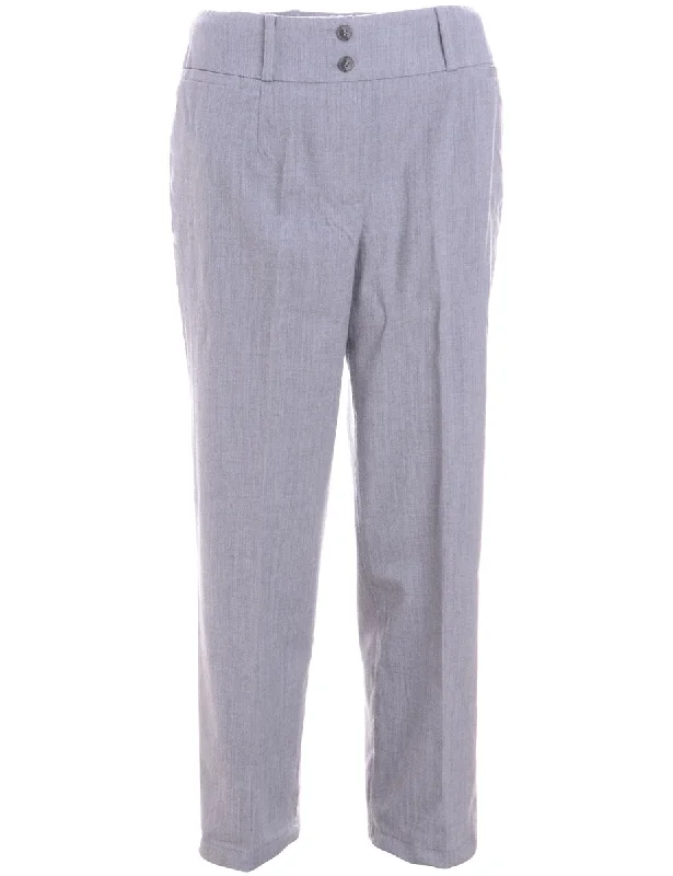 Label Cropped Dana Tapered Trousers