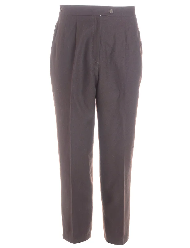 Label Cropped Dana Tapered Trousers