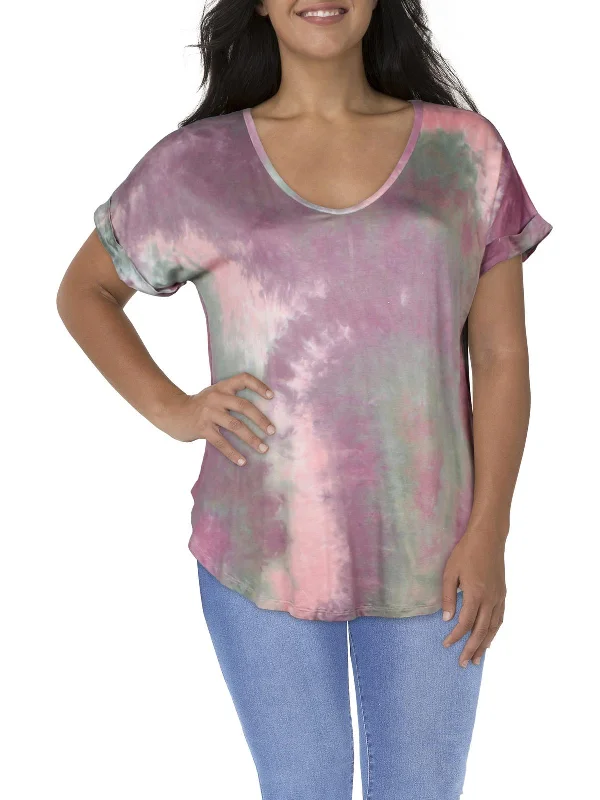 purple/pink/grey tie-dye