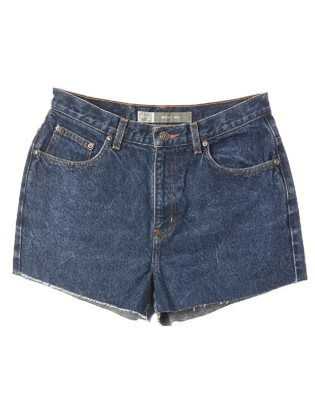 Reworked Molly Frayed Denim Shorts - W29