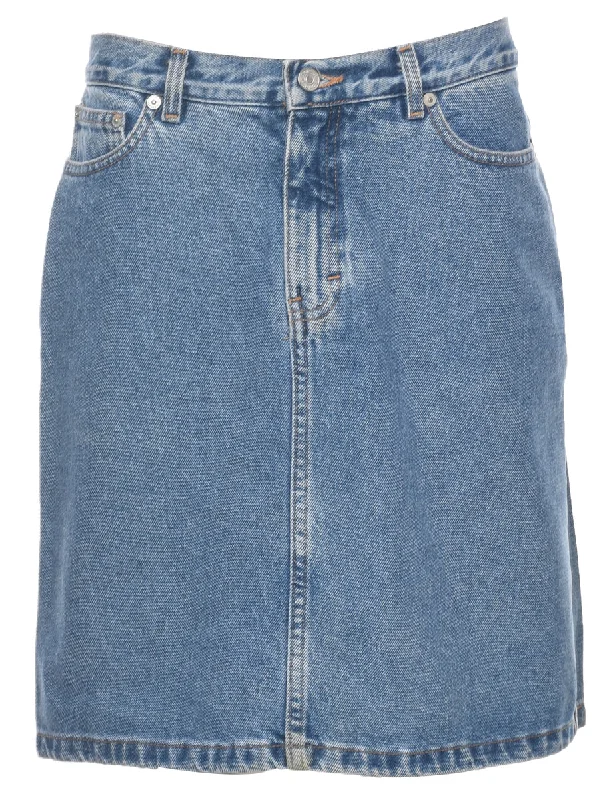 Tommy Hilfiger Denim Skirt - L