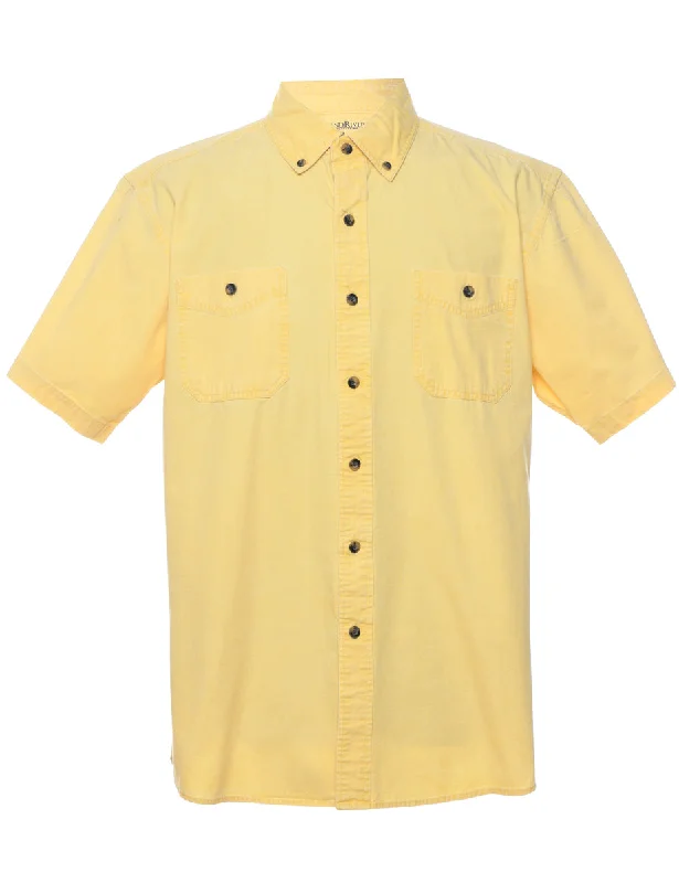 Yellow Denim Shirt - L