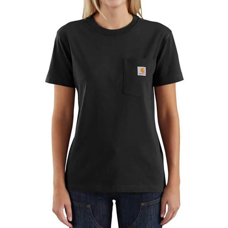 103067 - Carhartt Women's WK87 Workwear Pocket SS Tshirt