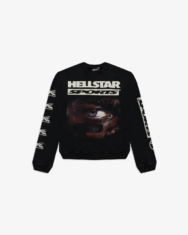 Black Hellstar Sports Long Sleeves Shirt