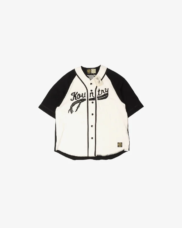 Kapital Kountry Bone Baseball Shirt