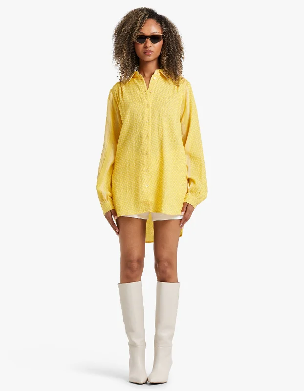 Gaia Shirt - Vibrant Yellow