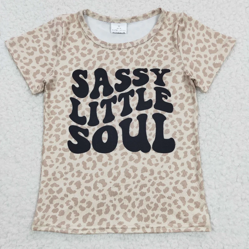 girls t-shirts sassy little soul GT0184