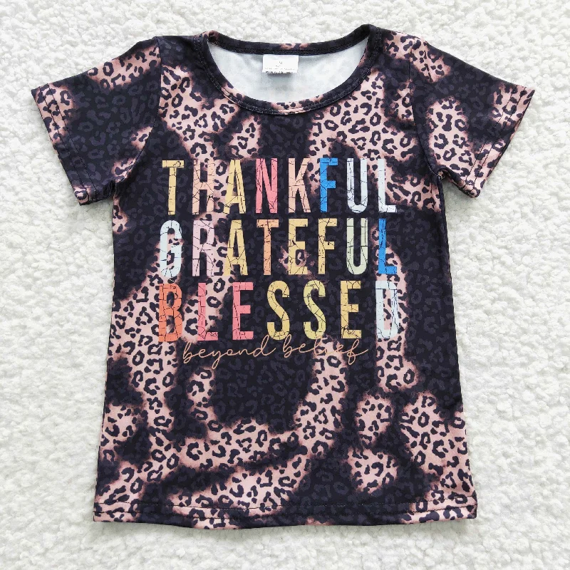 Thankful letters t-shirts GT0193