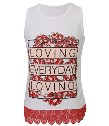 White Loving Everyday T-shirt