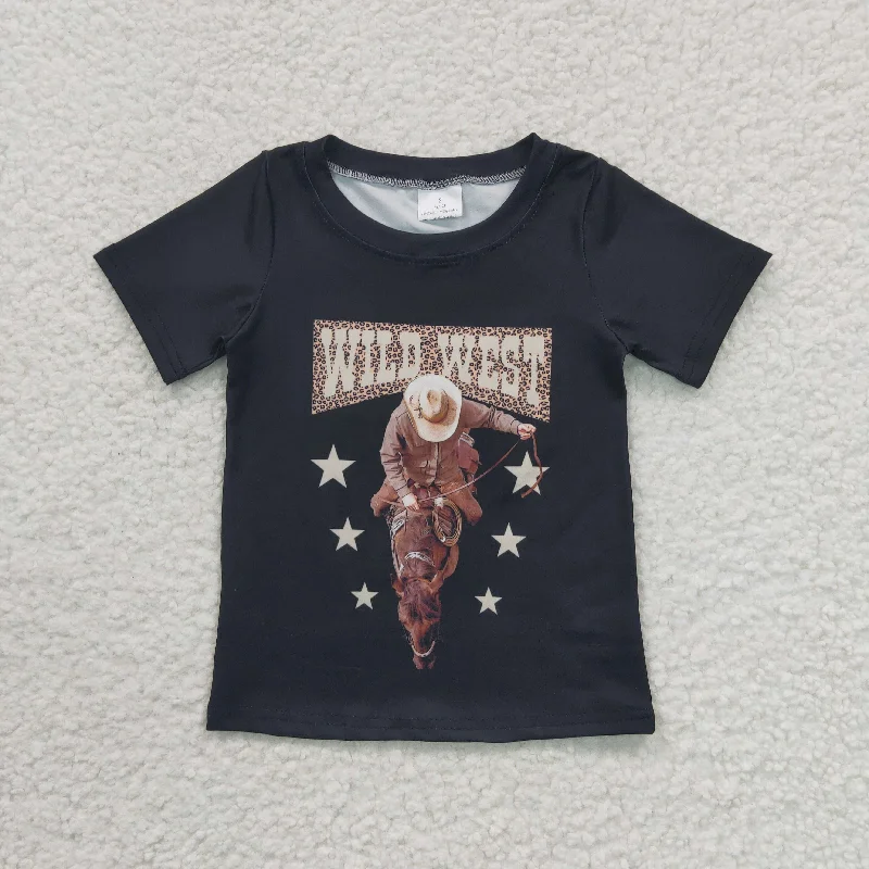 wild west black t-shirts GT0152