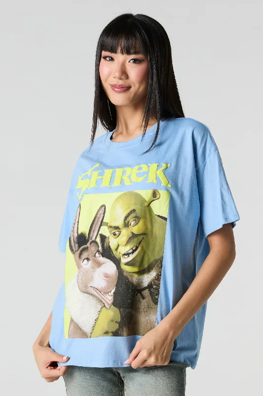 Shrek Puff Print Boyfriend T-Shirt