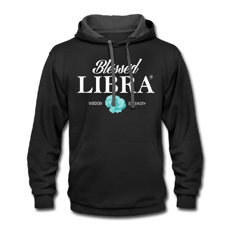 Blessed Libra Men's Hoodie - White