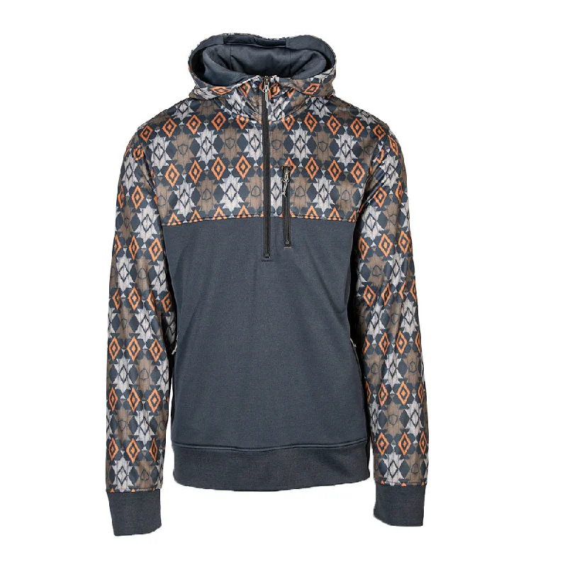 Half Zip Performance Hoodie | Chevron Cowboy PreOrder