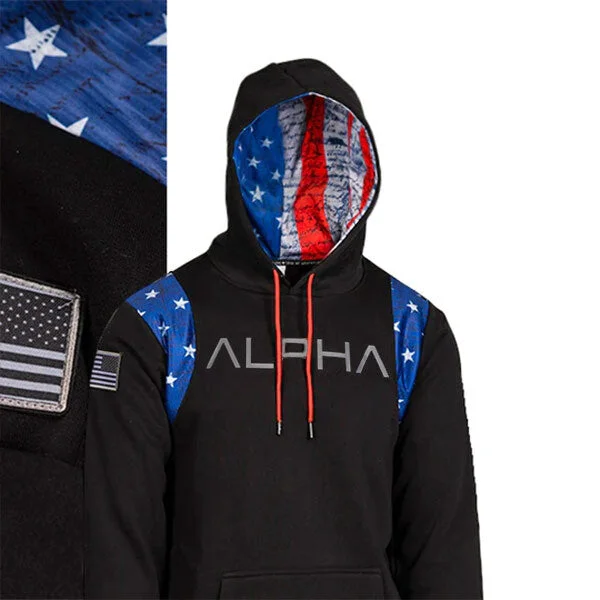 Honor Lined Hoodie | American Flag | AD PreOrder