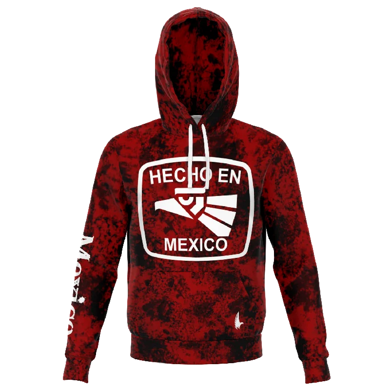 Hecho En Mexico Hoodie - Red