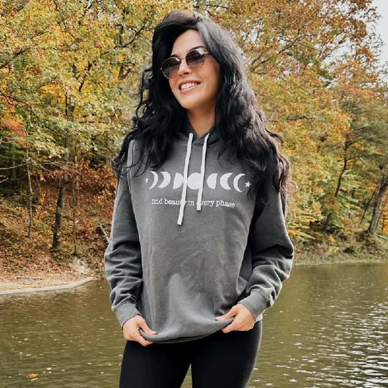 Moon Phases Hooded Sweatshirt