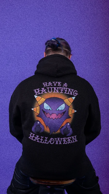 Oversized Haunted Halloween Hoodie