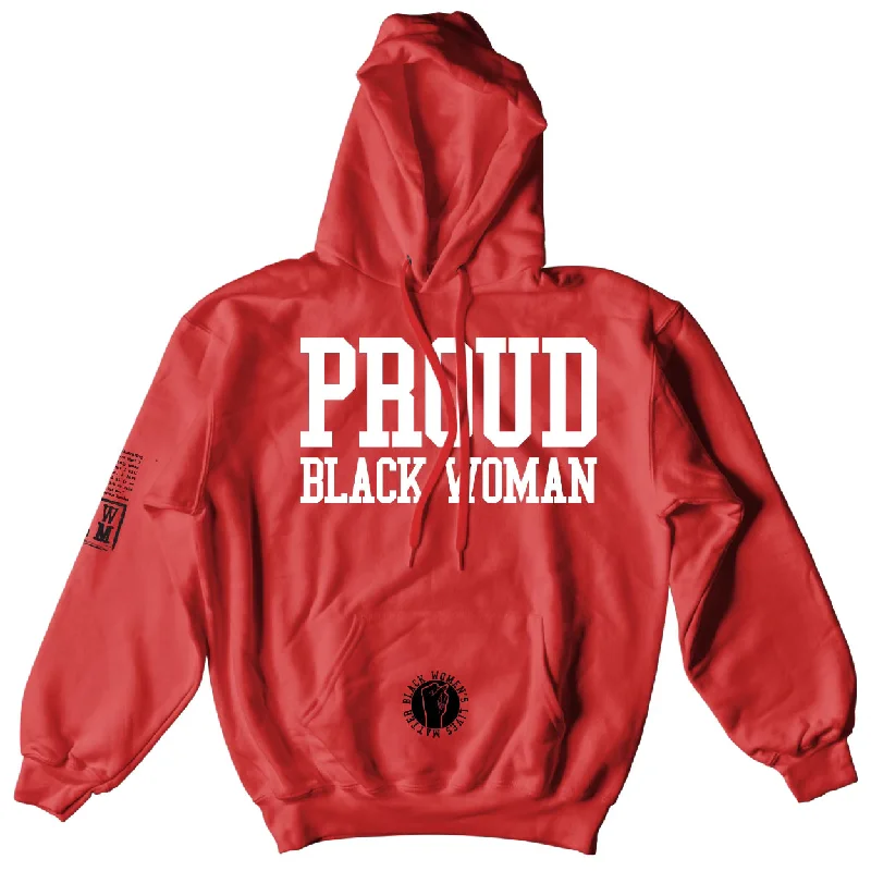 Proud Black Woman Hoodie (Unisex)